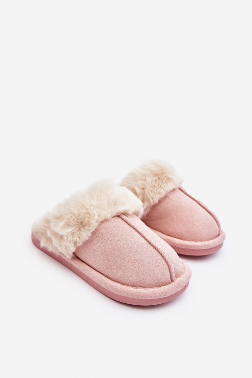 Children's Slippers with Pink Fur Befana