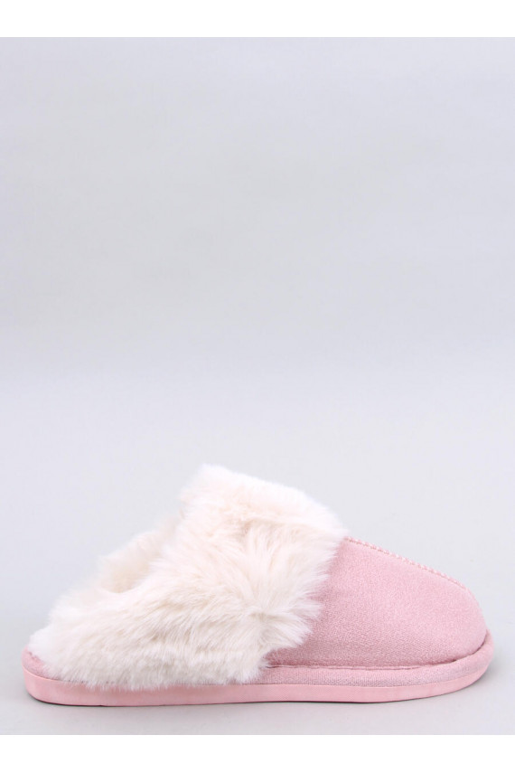 Slippers  with fur OTTEYS pink