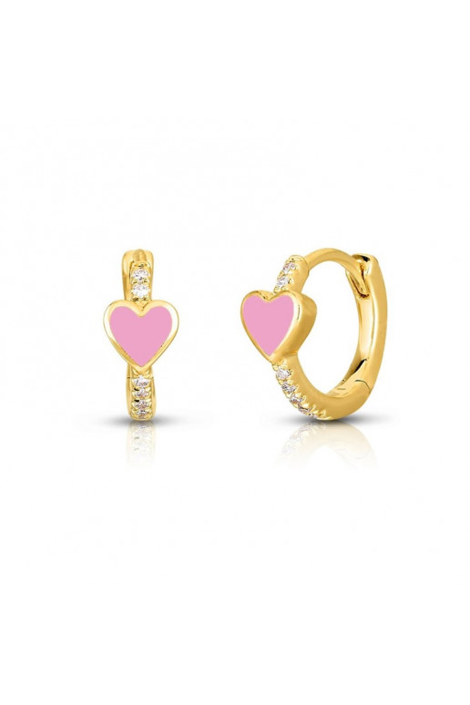 gold color-plated stainless steel earrings cover with gold KST3026