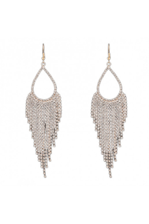 Long dangling earrings K1632Z