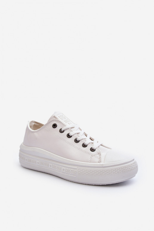 Low Women's Insulated White Sneakers Big Star MM274029