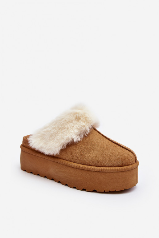 Women's snow boots with a thick sole Camel Starlyn