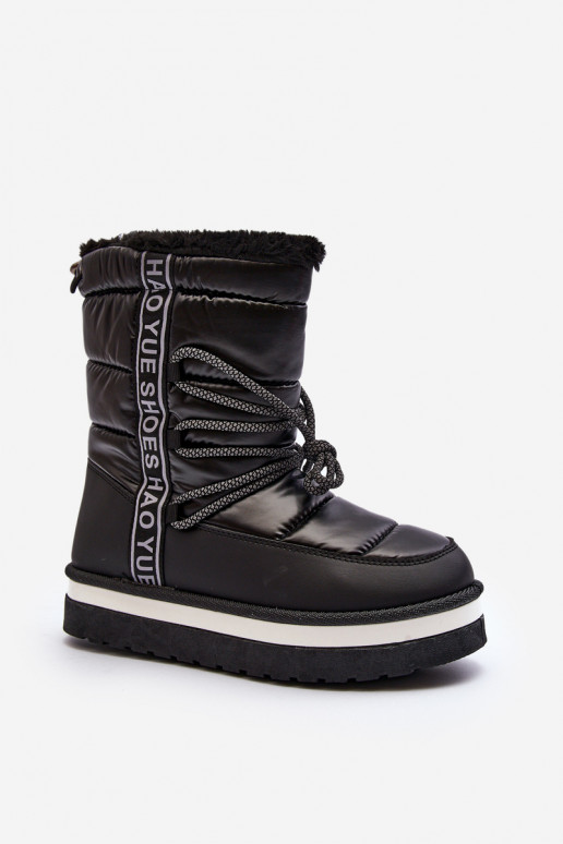 Women's Snow Boots with Black Laces Lilara