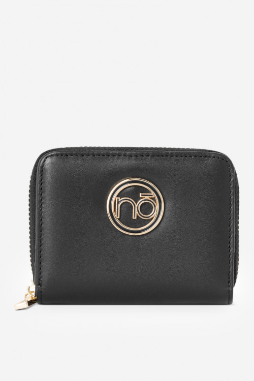 Women's Small Genuine Leather Wallet Nobo NPUR-LR0021-C020 Black