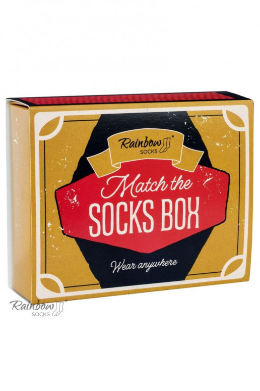 Socks MATCH BOX 1 pair