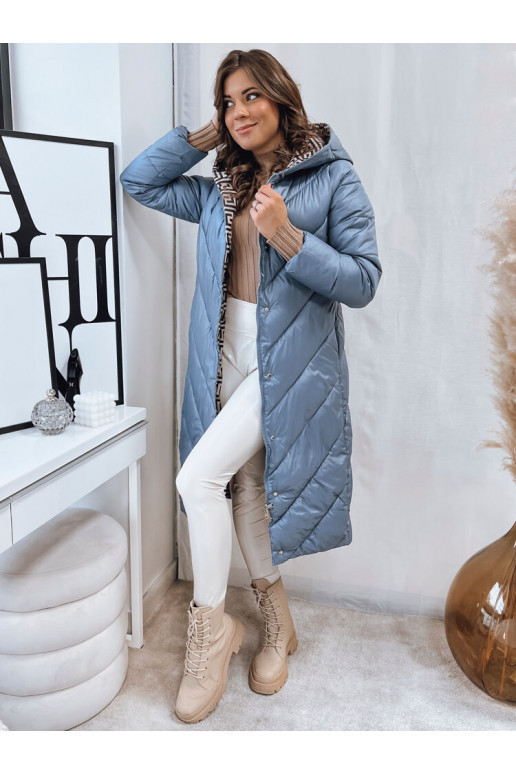 Moteriškas dygsniuotas žieminis...