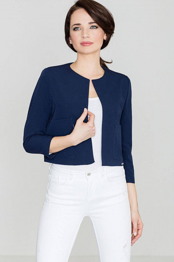 Švarkas tamsiai mėlynos...