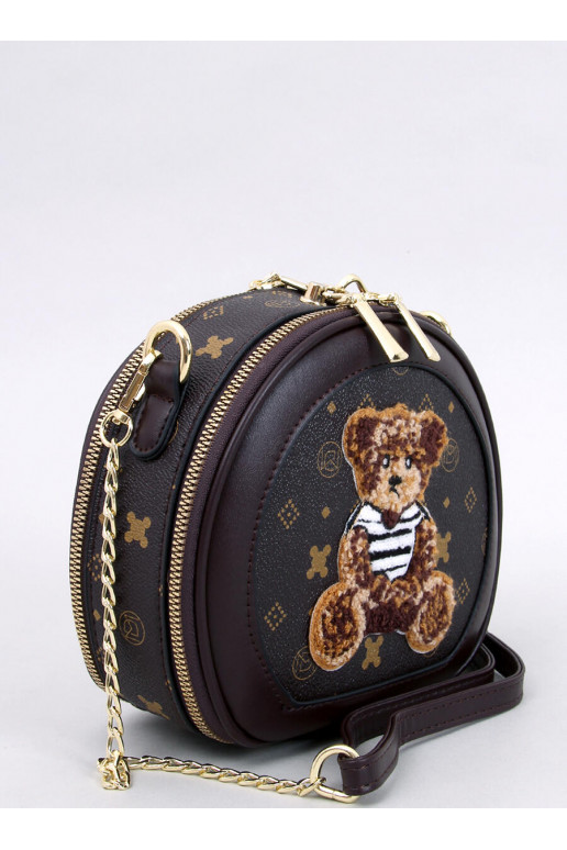 Handbag  with teddy bears JURIEL BRĄZOWA