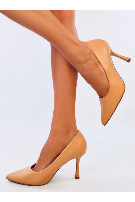 high-heeled shoes   AURORA CAMEL