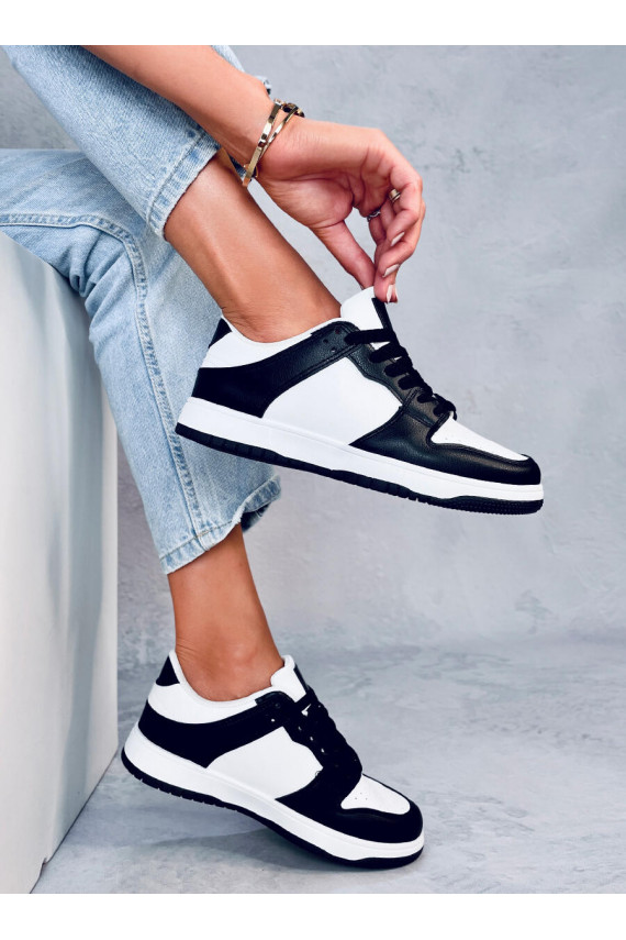 Sneakers model shoes dwuDifferent colors BALLOU BLACK