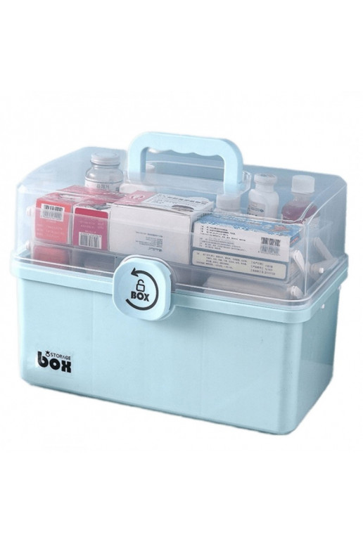 Medicine box blue color CB26