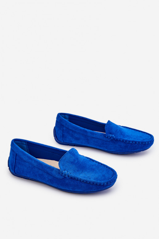 Women s Loafers Suede Blue Morreno