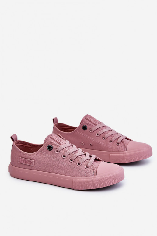 Women's Classic Low Sneakers Big Star LL274027 Pink