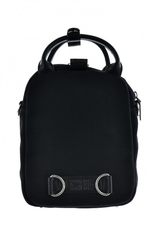 Big Star Leather 2in1 Backpack Bag LL574049 Black Big Star Leather 2in1 Backpack Bag LL574049 Black