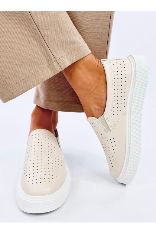 casual shoes slip-on  TOWNS BEIGE