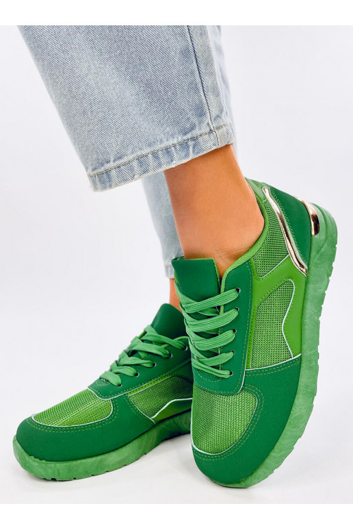 Women's casual shoes leciutkie DOLEH GREEN
