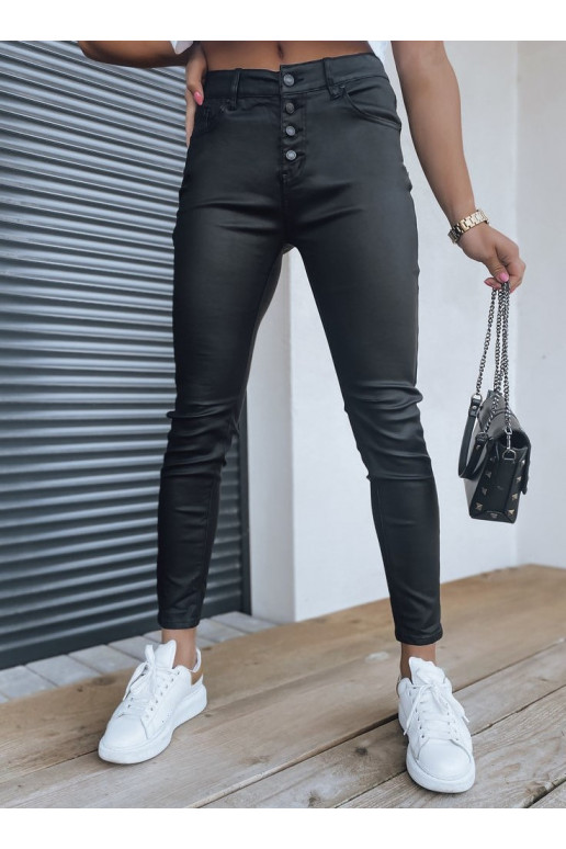 Moteriškos odos imitacijos kelnės...