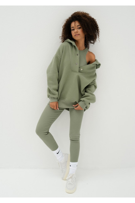 Raven - green Oversize sweater Raven - green Oversize sweater