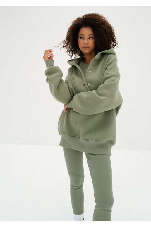 Raven - green Oversize sweater Raven - green Oversize sweater