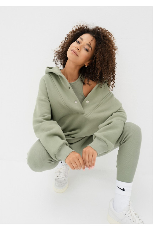 Raven - green Oversize sweater Raven - green Oversize sweater