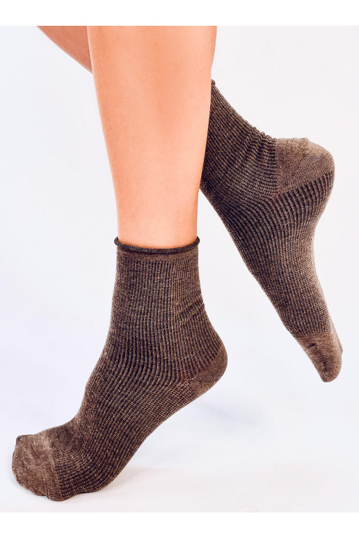 Socks  długie SOUTT Brown color