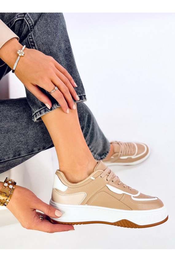 Women's casual shoes MORIAU CAMEL