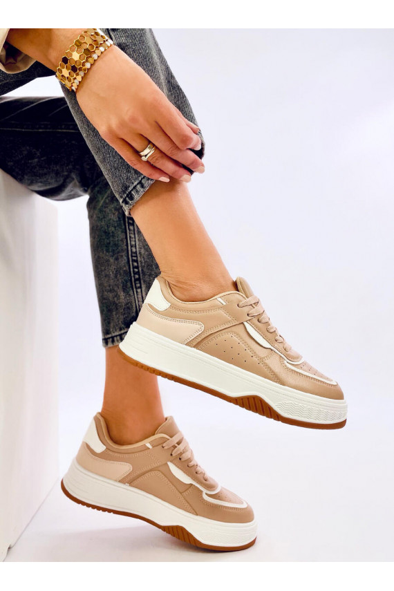 Women's casual shoes MORIAU CAMEL