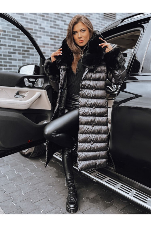 Moteriškas dygsniuotas žieminis...