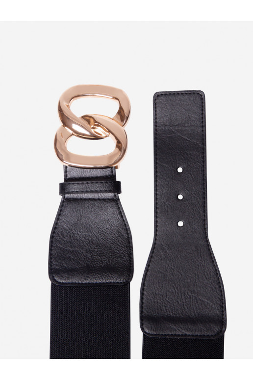 Women's belt black color 