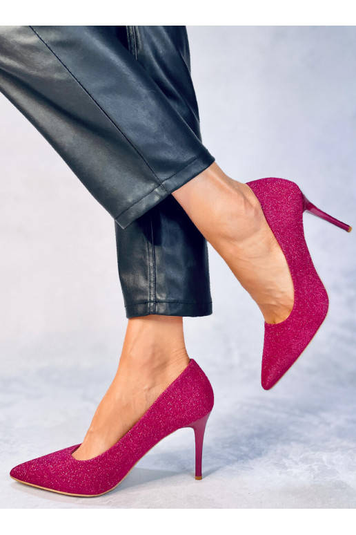 High-heeled shoes MAINERI pink ROES