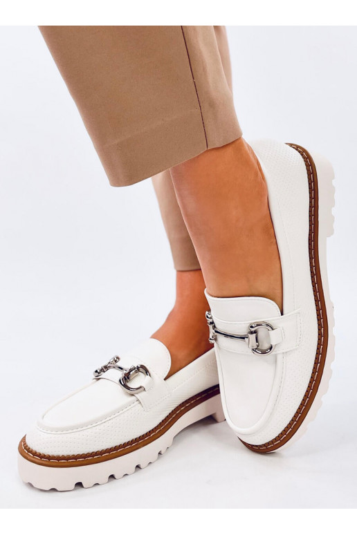 Women's moccasins CLAYS WHITE
