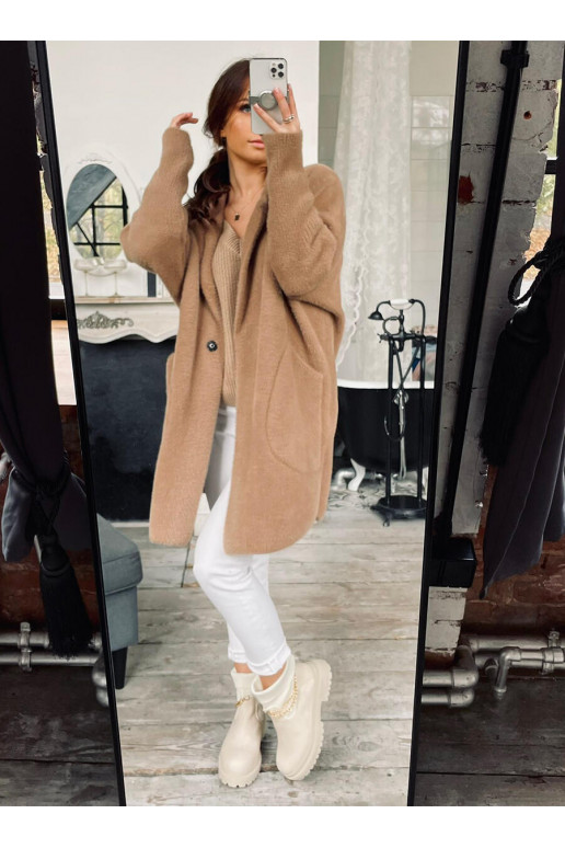 Boots with an elastic upper JESSE BEIGE Boots with an elastic upper JESSE BEIGE