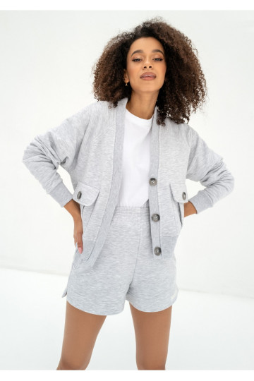 Bane - Light melange shorts 2