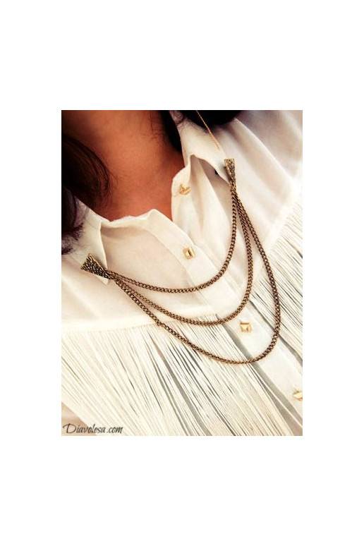 Collar necklace