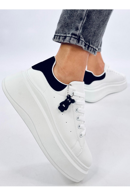 Sports casual shoes z zawieszką LIEZEL WHITE/BLACK