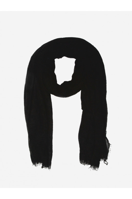 Women's scarf black color