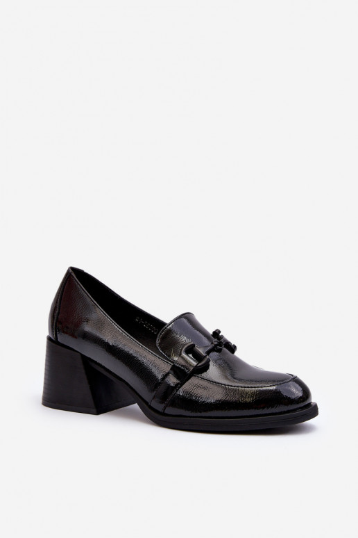 Black Patent High Heel Shoes Nireva