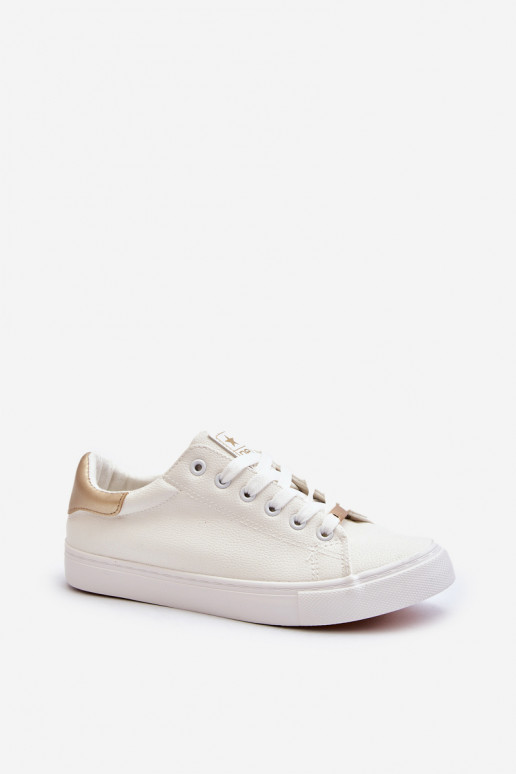 Women's sneakers made of eco leather white Tiraelle