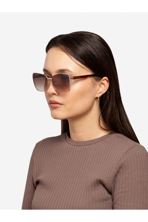   Sunglasses Brown color