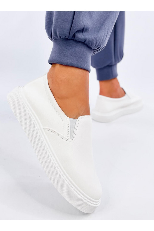 casual shoes slip-on ALLAMS WHITE