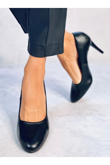 Shoes okrągłe noski LINDY BLACK 2