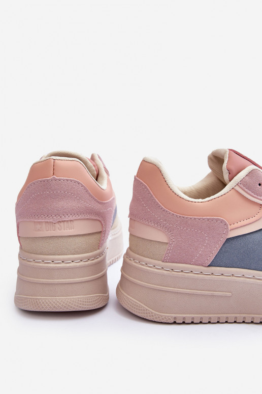 Women's Sports Shoes Big Star MM274233 Pink-Beige Women's Sports Shoes Big Star MM274233 Pink-Beige