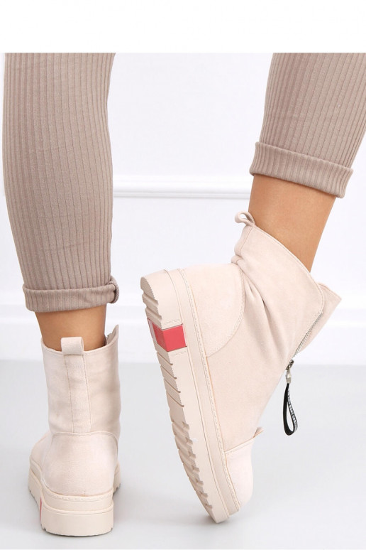 Aulinukai smėlio spalvos modelis Inello