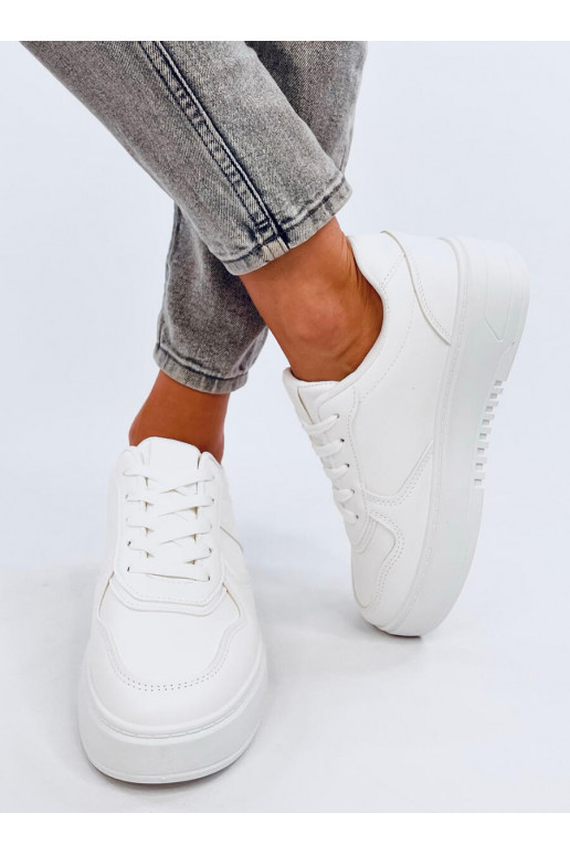 Women's casual shoes LEES WHITE