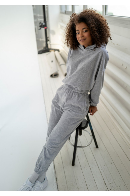 Icon Velvet - velor leisure pants in... Icon Velvet - velor leisure pants in...