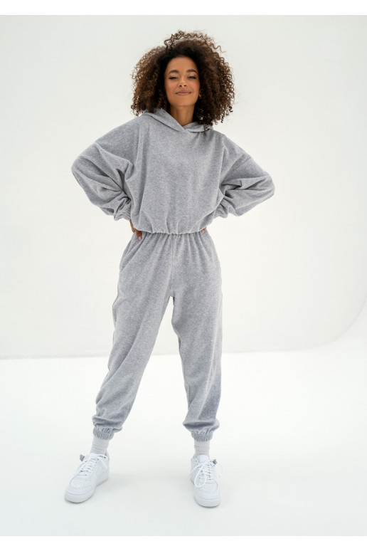 Icon Velvet - velor leisure pants in... Icon Velvet - velor leisure pants in...