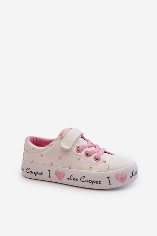 Lee Cooper LCW-24-02-2159 White Girls' Trainers
