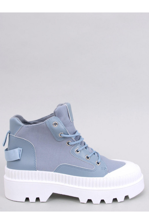 casual shoes  na protektorze TINLI BLUE casual shoes  na protektorze TINLI BLUE