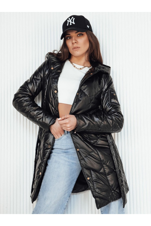 Juodos spalvos moteriškas žieminis...