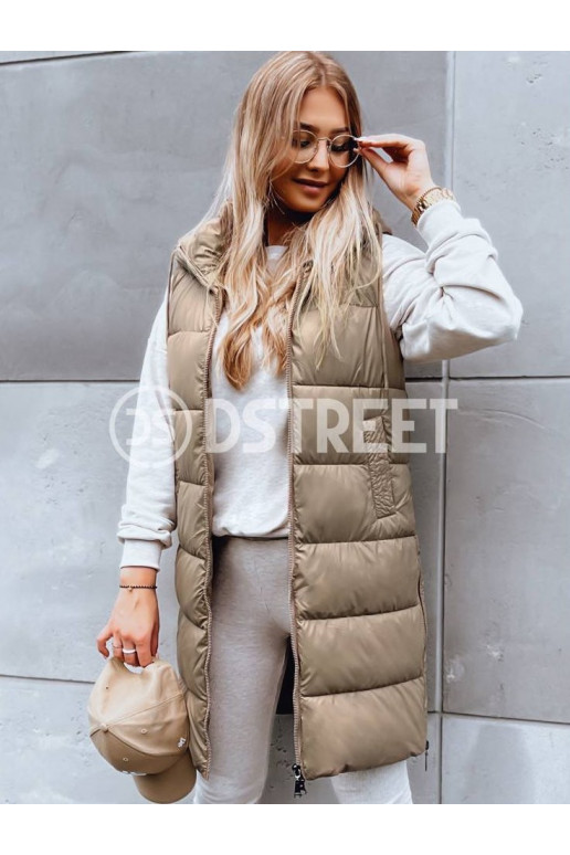 Rudos spalvos dygsniuota moteriška...